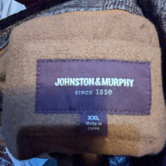 Johnston and Murphy XXL brown wool coat - Picture 6 of 14